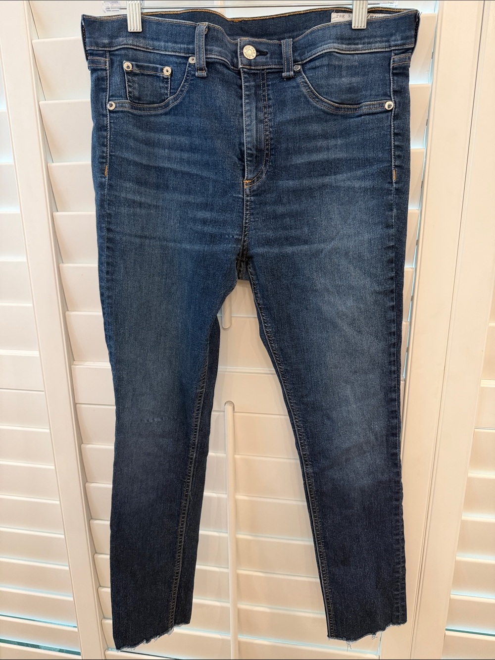 rag & bone Dark Wash Skinny Jeans